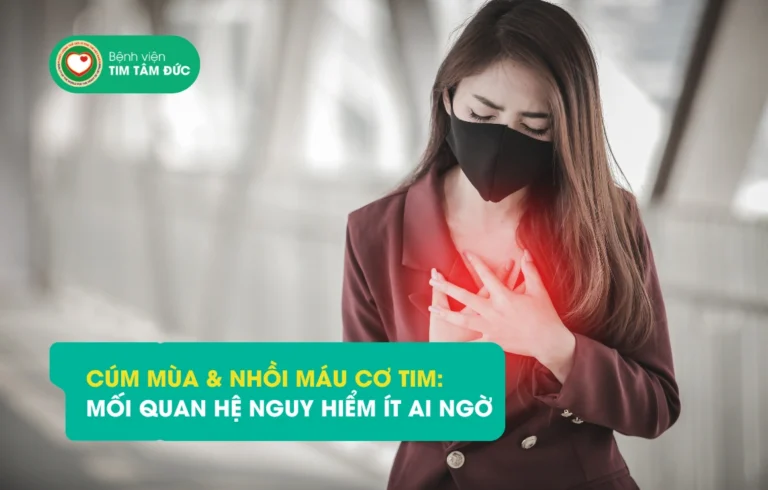 Vì sao bệnh cúm có thể “kích hoạt” nhồi máu cơ tim và đột quỵ?