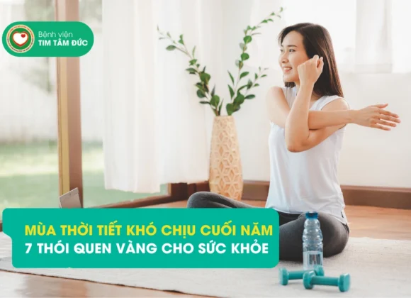 chăm sóc tim mạch cuối năm