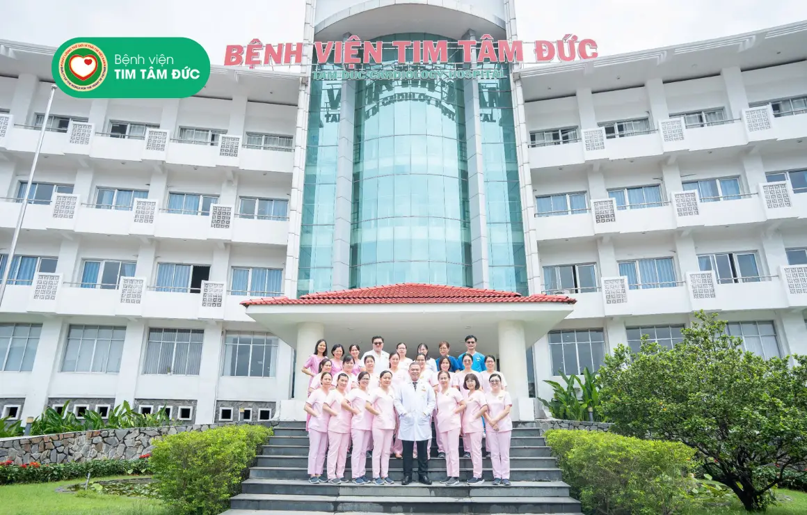 Đội ngũ điều dưỡng Bệnh viện Tim Tâm Đức