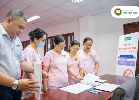 Hội thi Tay nghề giỏi Điều dưỡng – Kỹ thuật viên Bệnh viện Tim Tâm Đức 2025