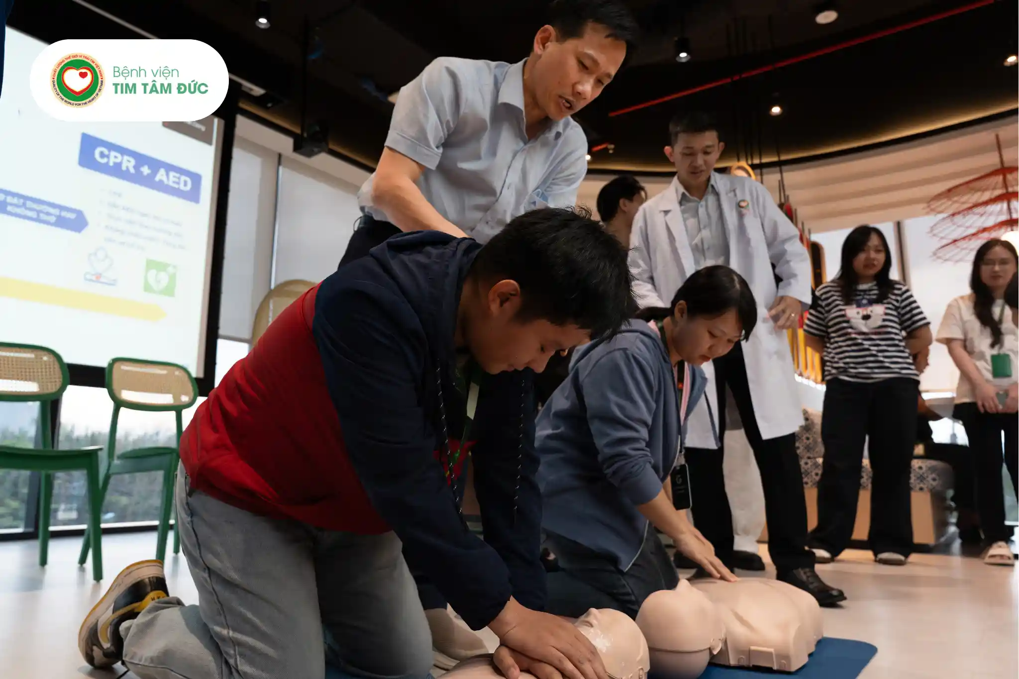 làm đúng kỹ thuật CPR