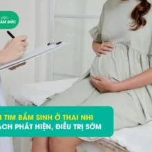 Những bệnh tim bẩm sinh thường gặp ở thai nhi