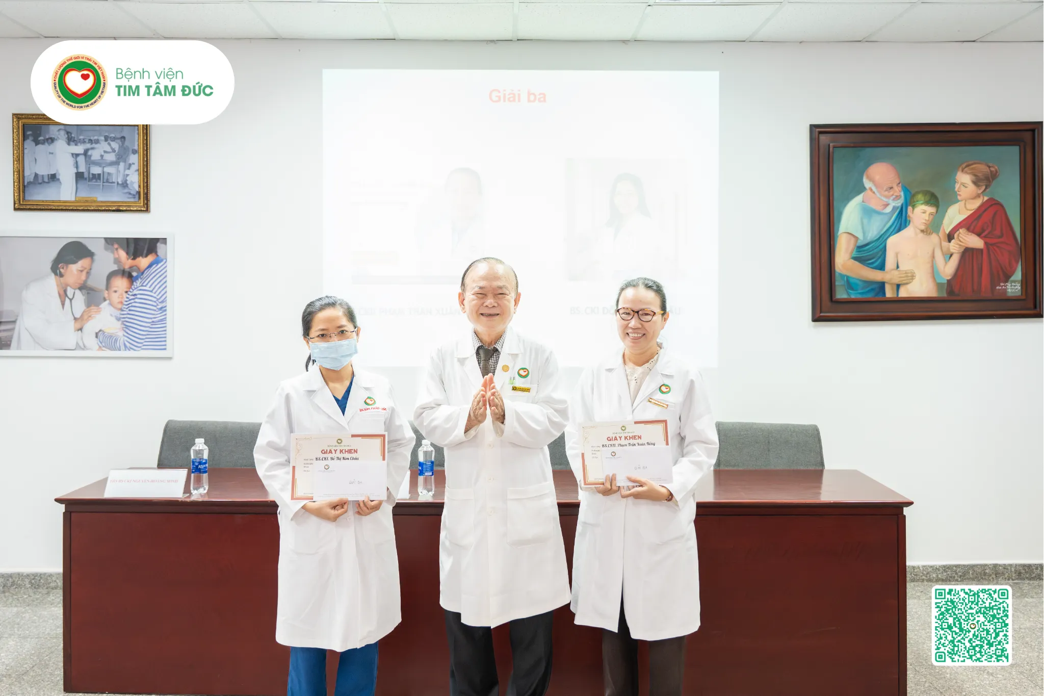 Bệnh viện Tim Tâm Đức trân trọng chúc mừng các bác sĩ
