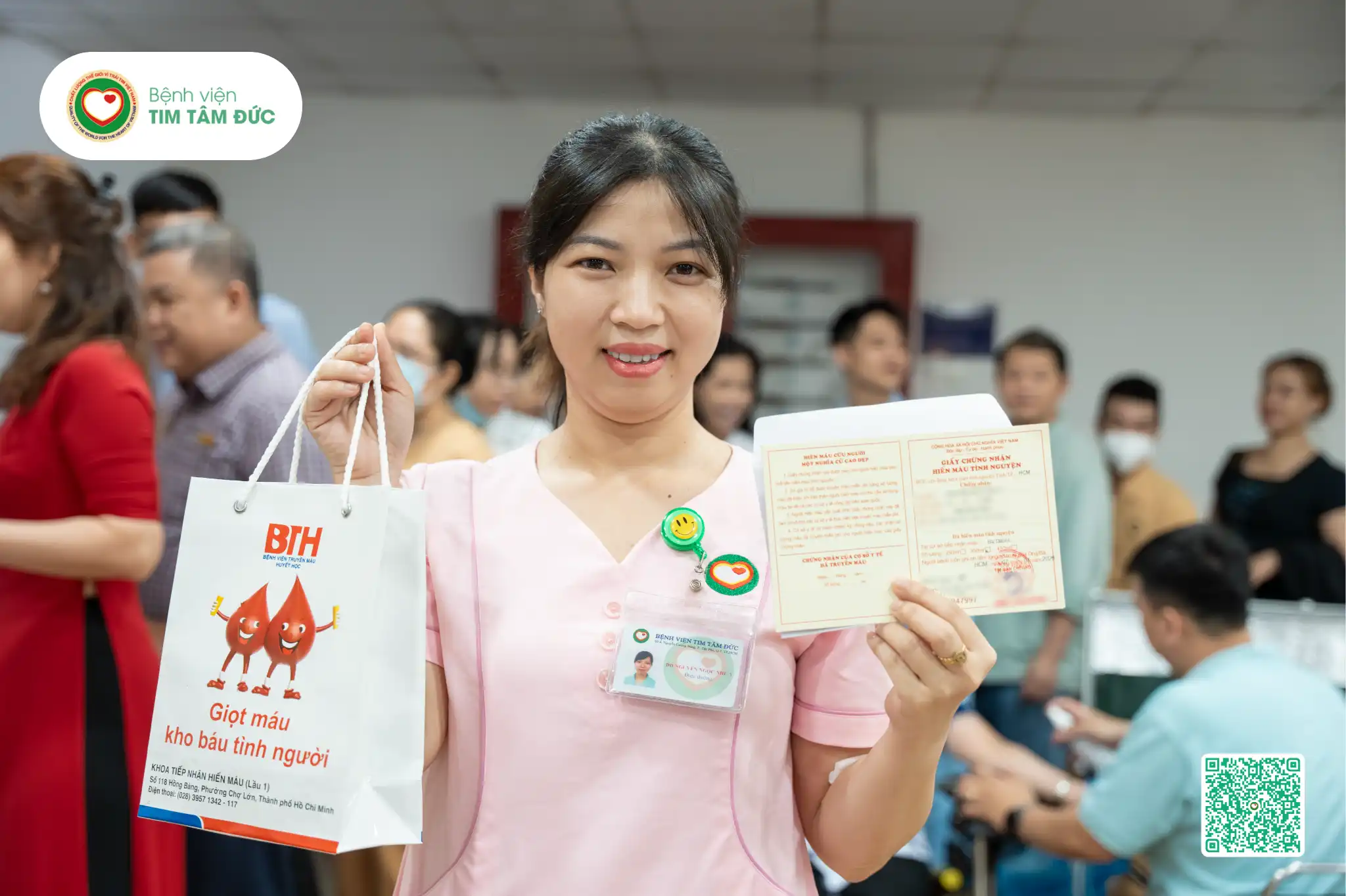 Ngày hội hiến máu nhân đạo tâm đức 2026