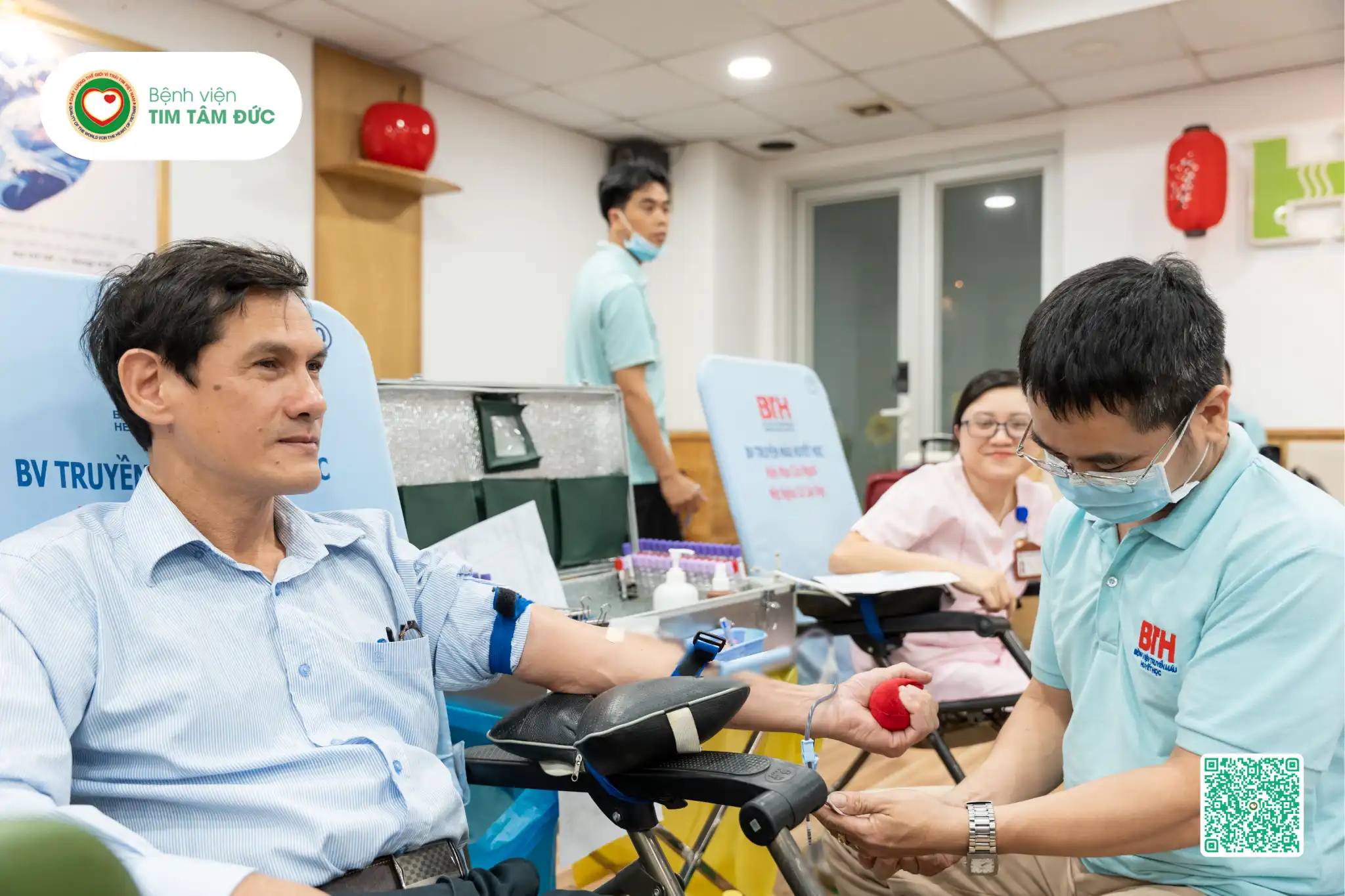 Ngày hội hiến máu nhân đạo Tâm Đức