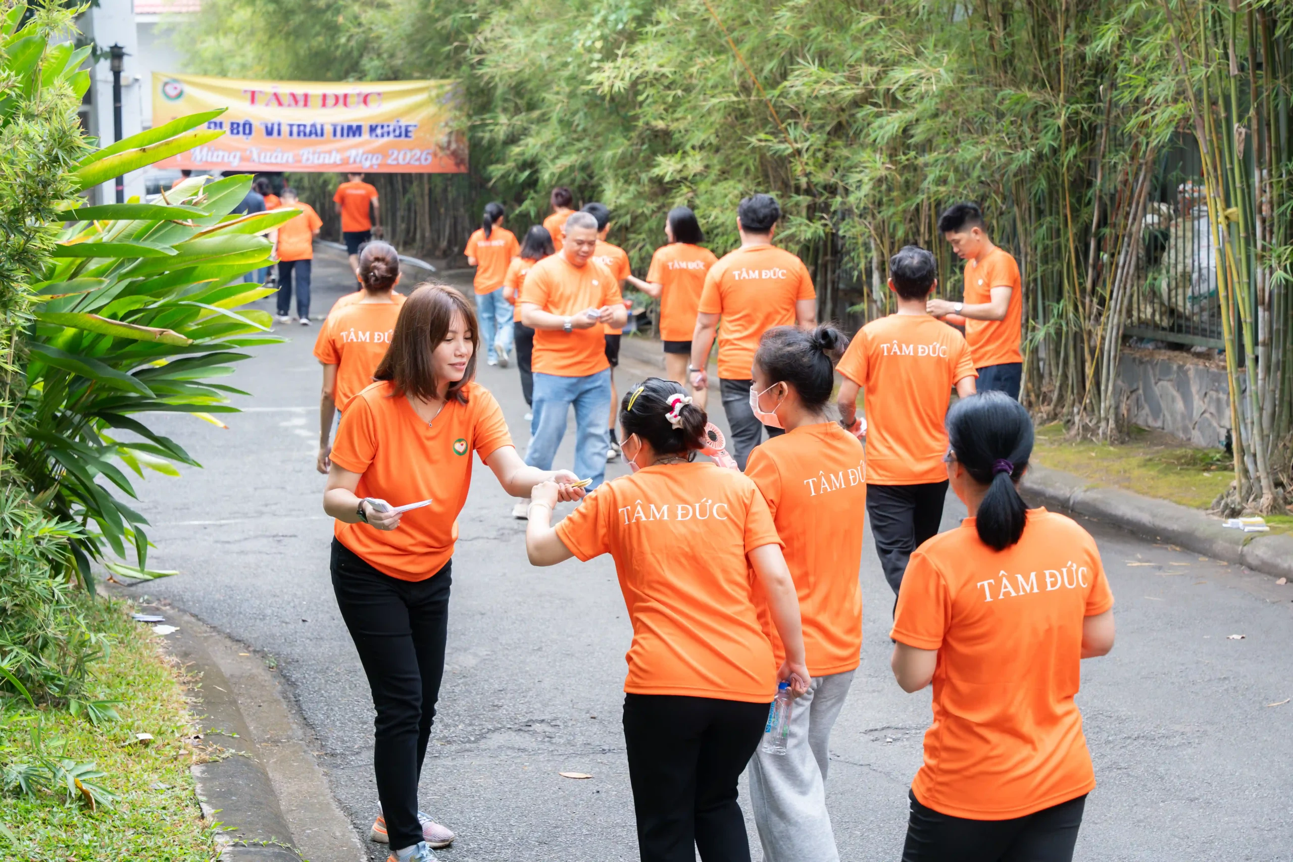 Đi bộ vì trái tim